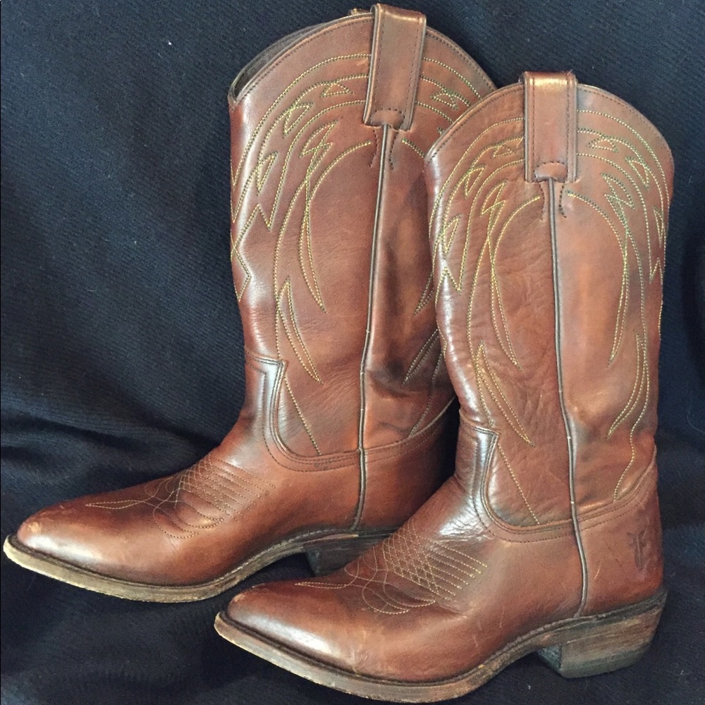 FRYE Billy boot dark brown